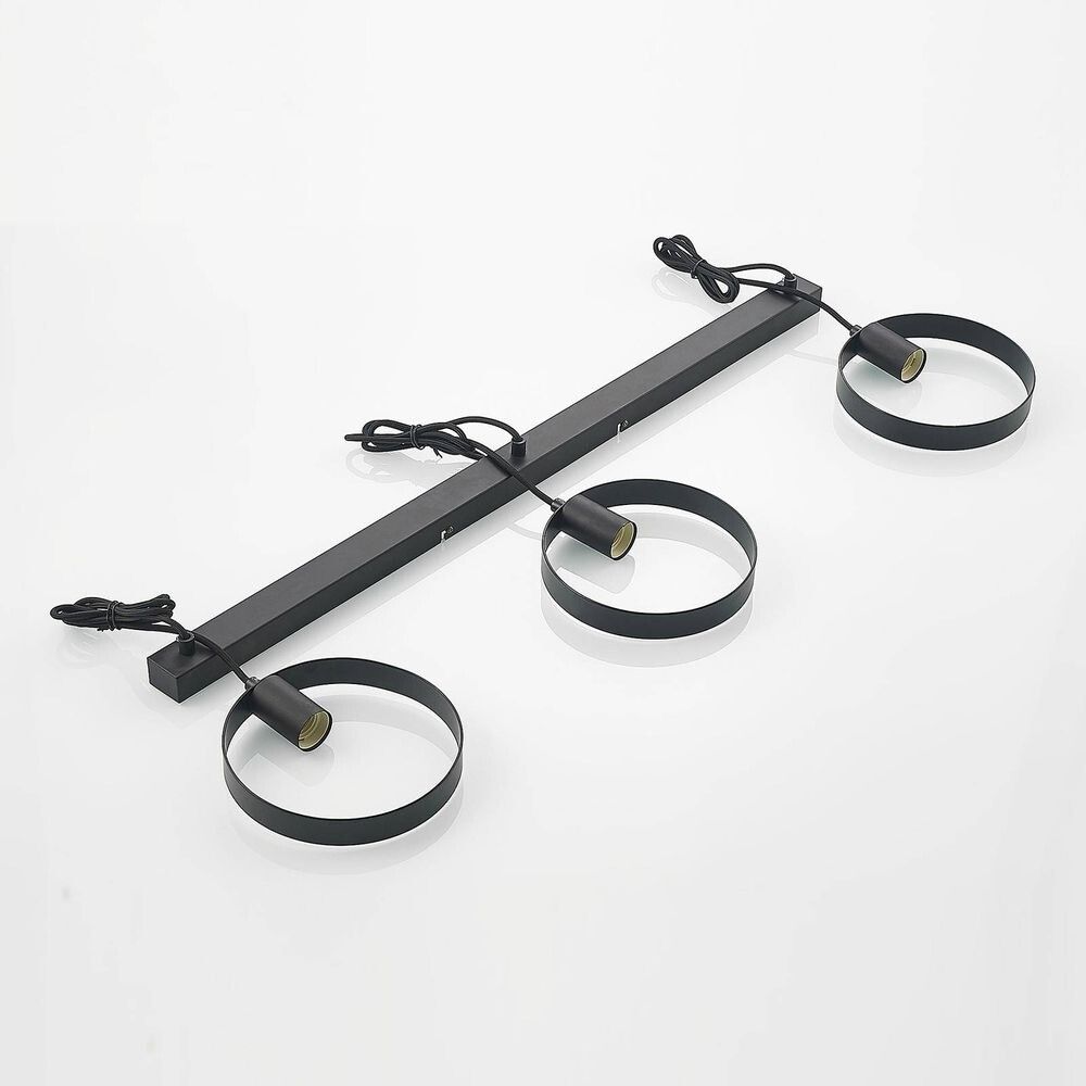 3in1 Ring shape Hanging Lamp in Rectangular Base