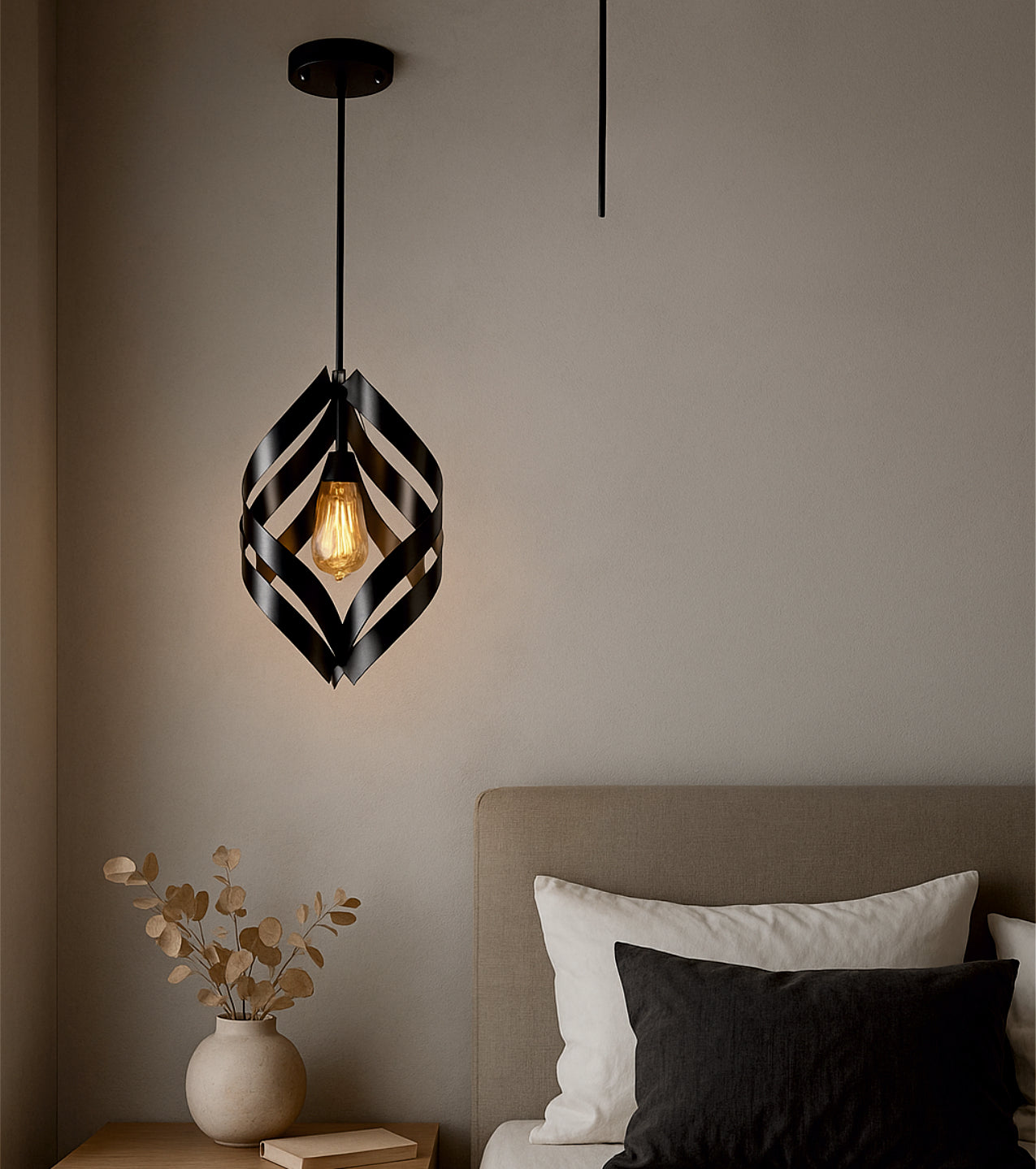 Flower Shape Hanging Lamp