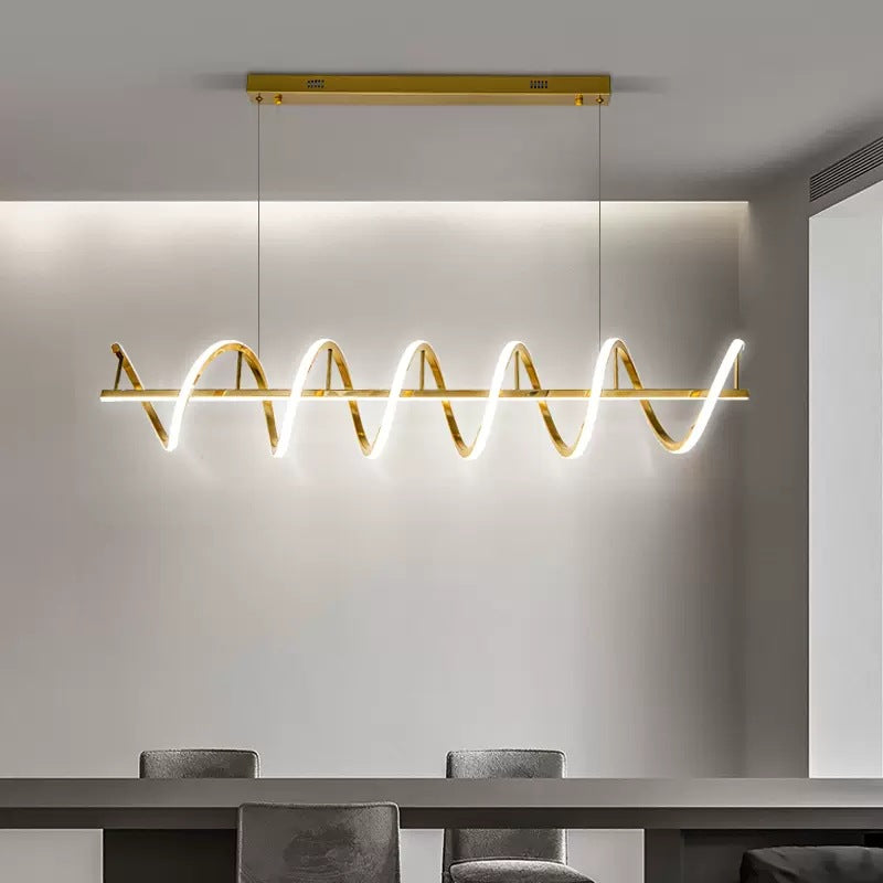 Modern Nordic spiral Pendant Light