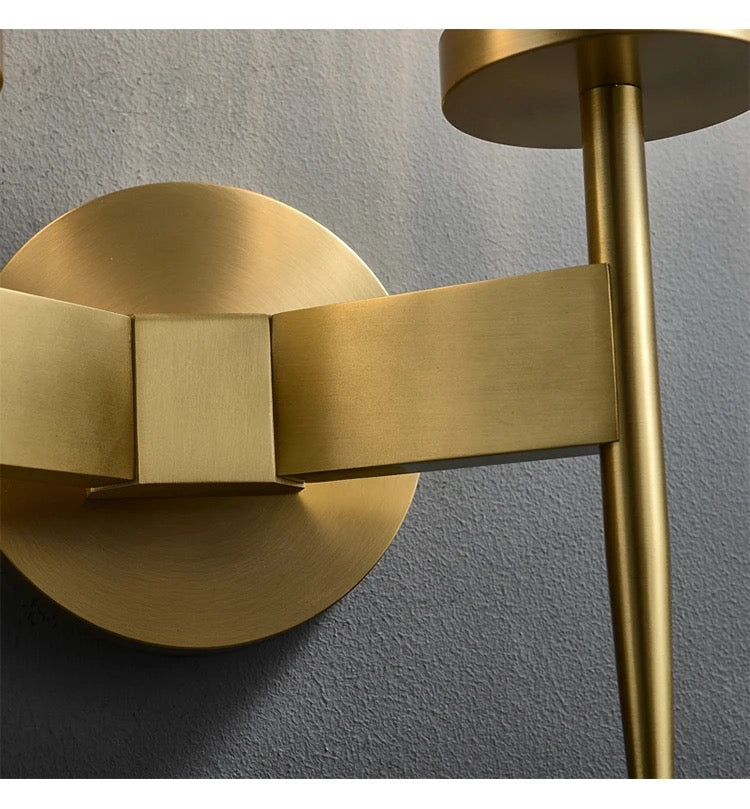 Double Nordic Wall Light