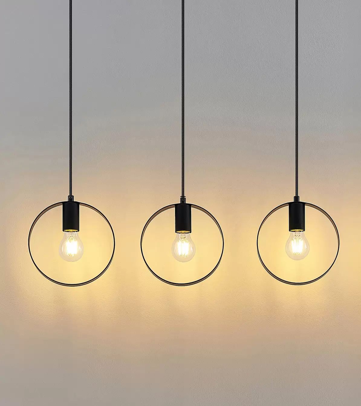 3in1 Ring shape Hanging Lamp
