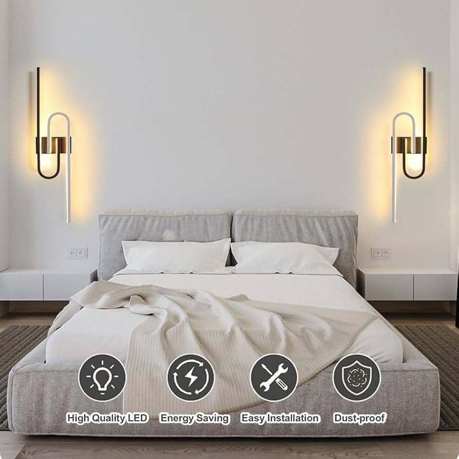 Modern Zig Zag wall Lamp