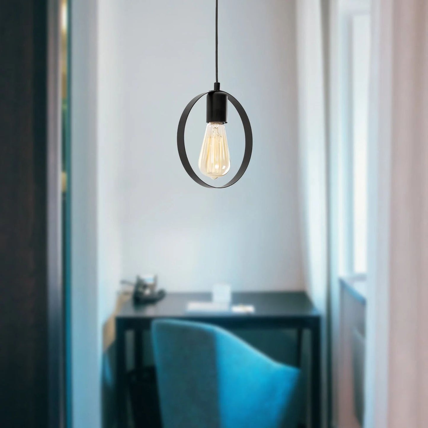 Ring Shaped Hanging Lamp