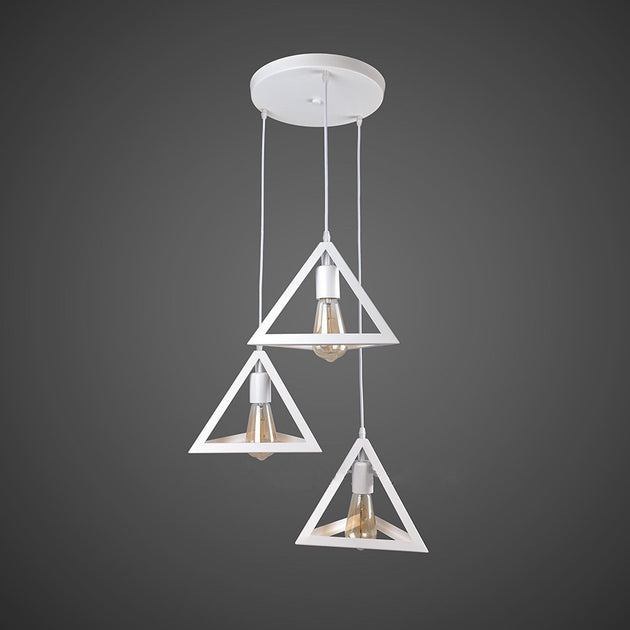 3in1 Triangle Hanging Lamp