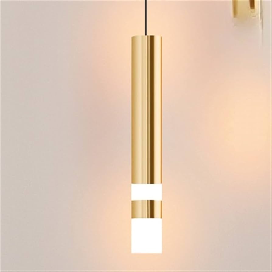 Golden Cylindrical DropLight