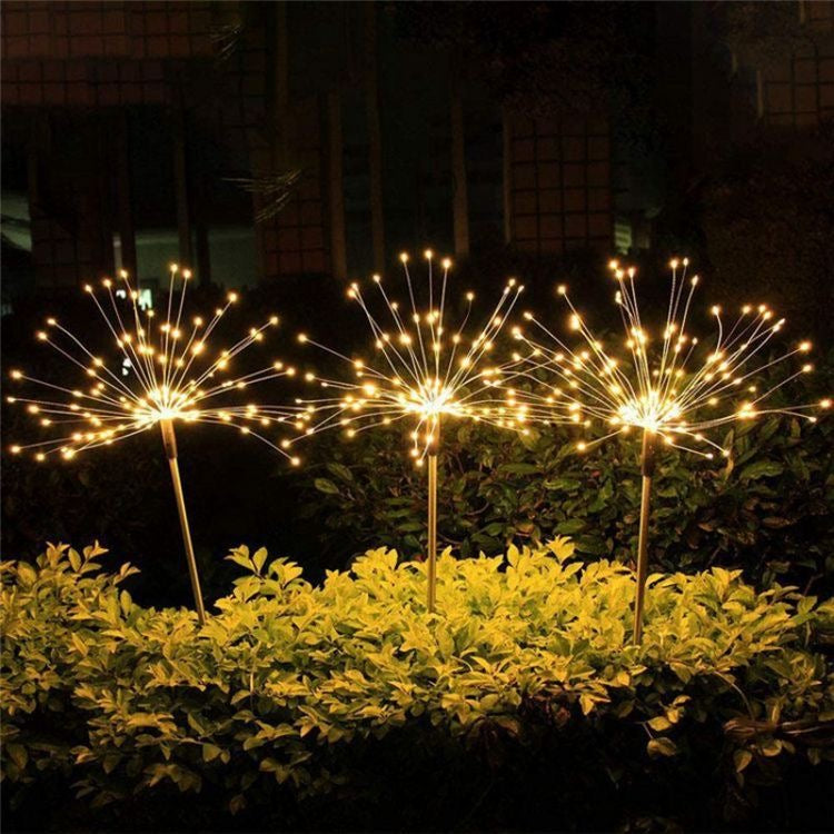 Solar Fireworks Outdoor Light