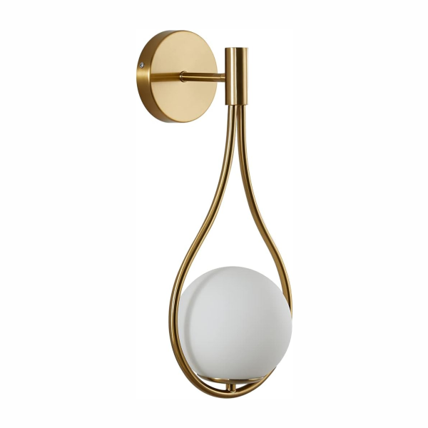 Golden Drop Light | Wall Scone