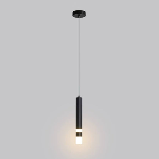 Black Cylindrical DropLight