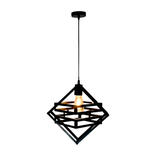 Creative Double Box Hanging Lamp