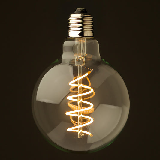 Spiral Filament Bulb | G 125 | Large Size