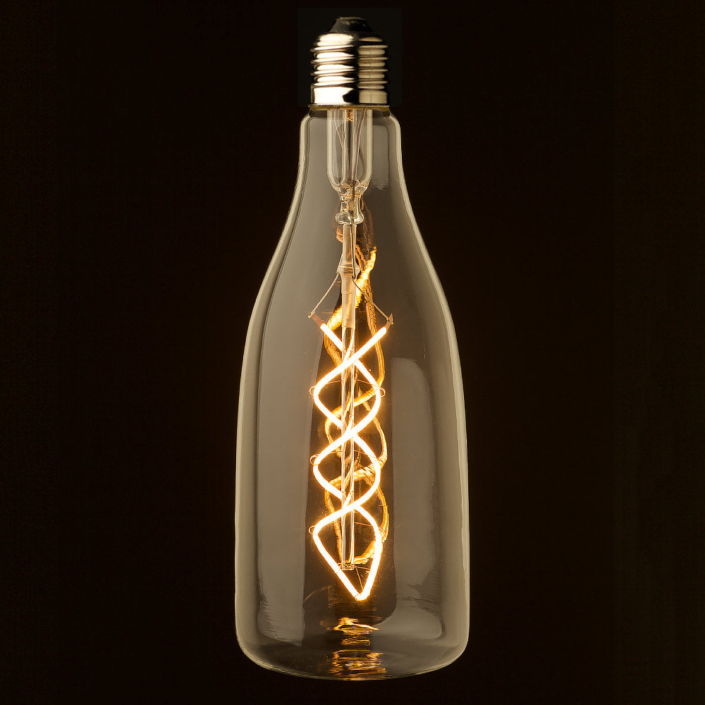 Edison Bottle Shaped Dimmable Spiral Filament Bulb