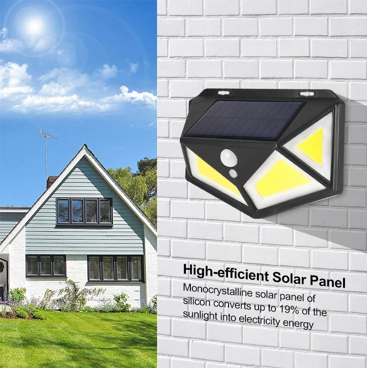 Solar LED Outdoor Lighting Waterproof Motion Sensor Light for Garden