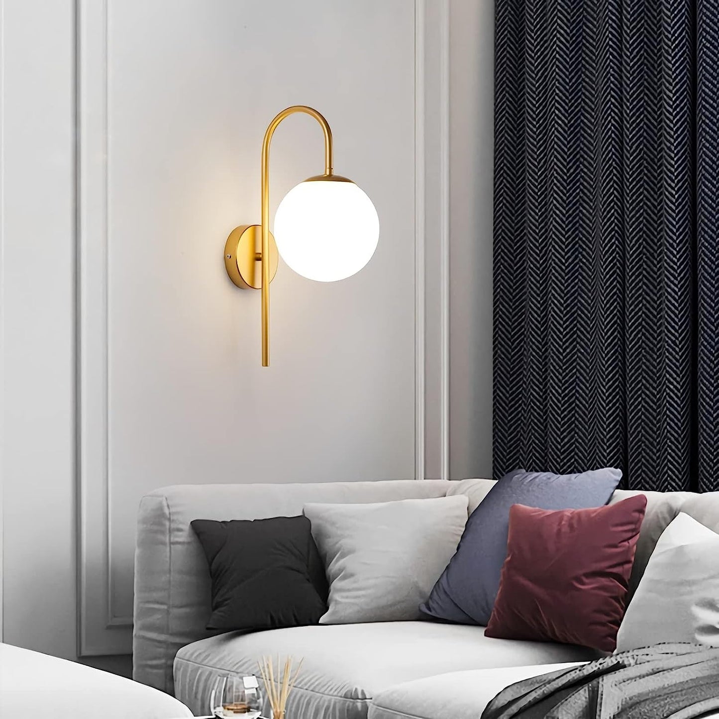 Downstyle Globe Wall Light