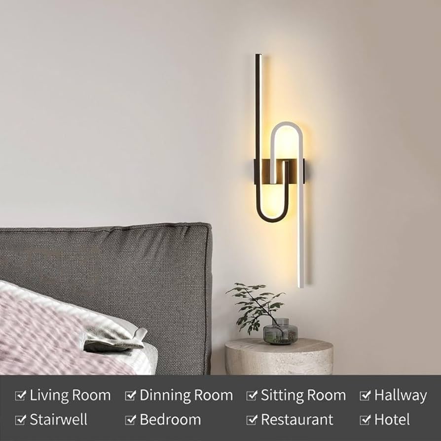 Modern Zig Zag wall Lamp