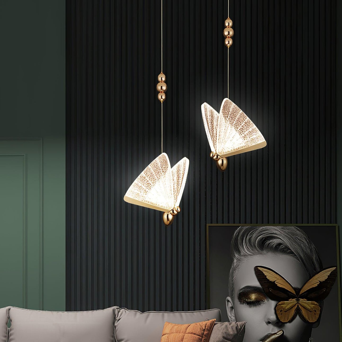 Butterfly Hanging Light