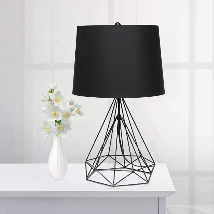 Diamond Shaped Table Lamp