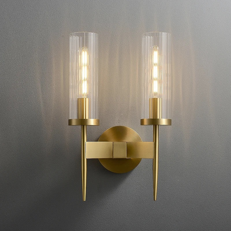 Double Nordic Wall Light