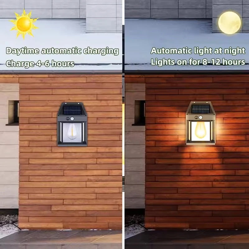 Single Solar motion Wall Light