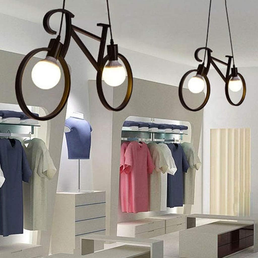 Cycle Shaped Hanging Lamp