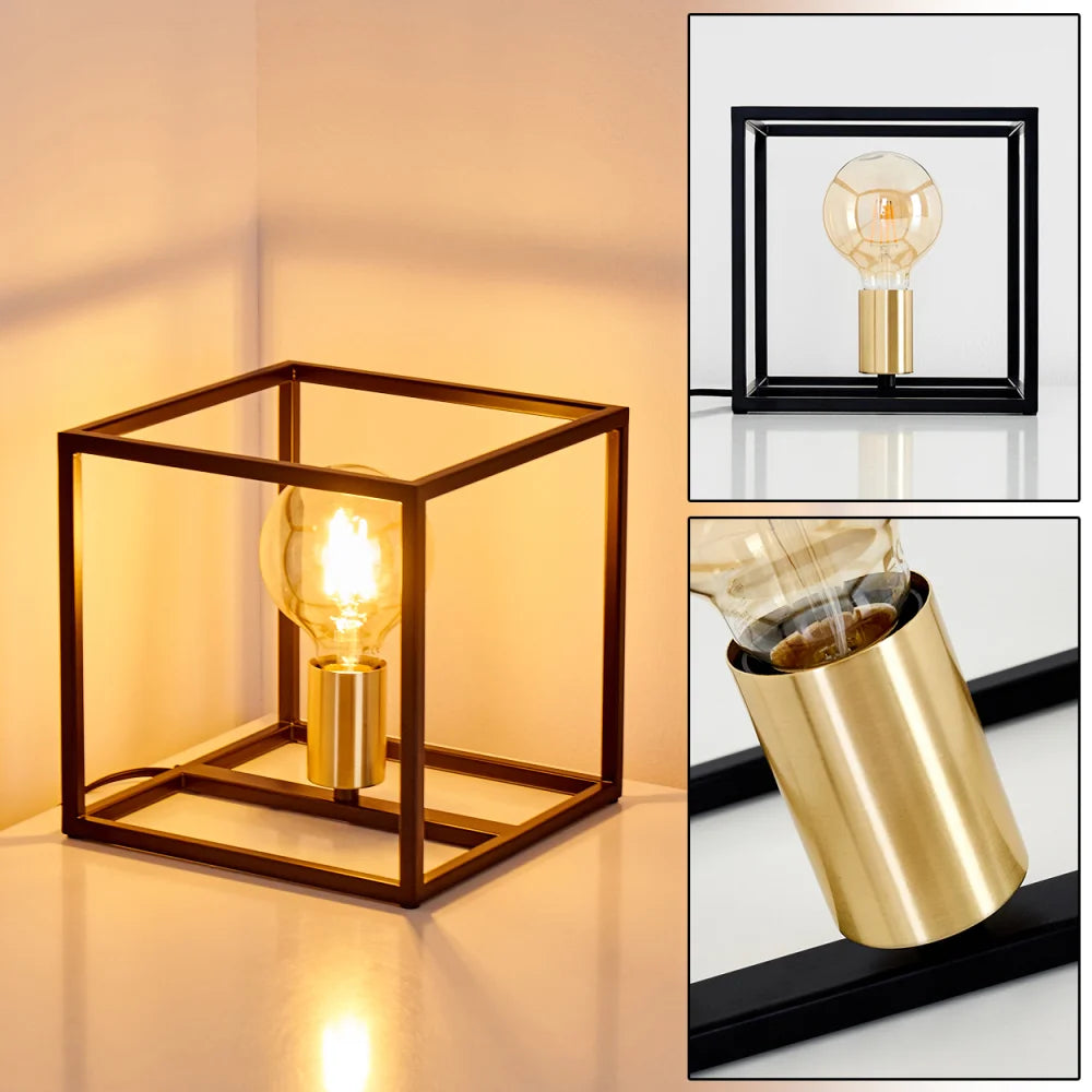 Cubic Shaped Table Lamp