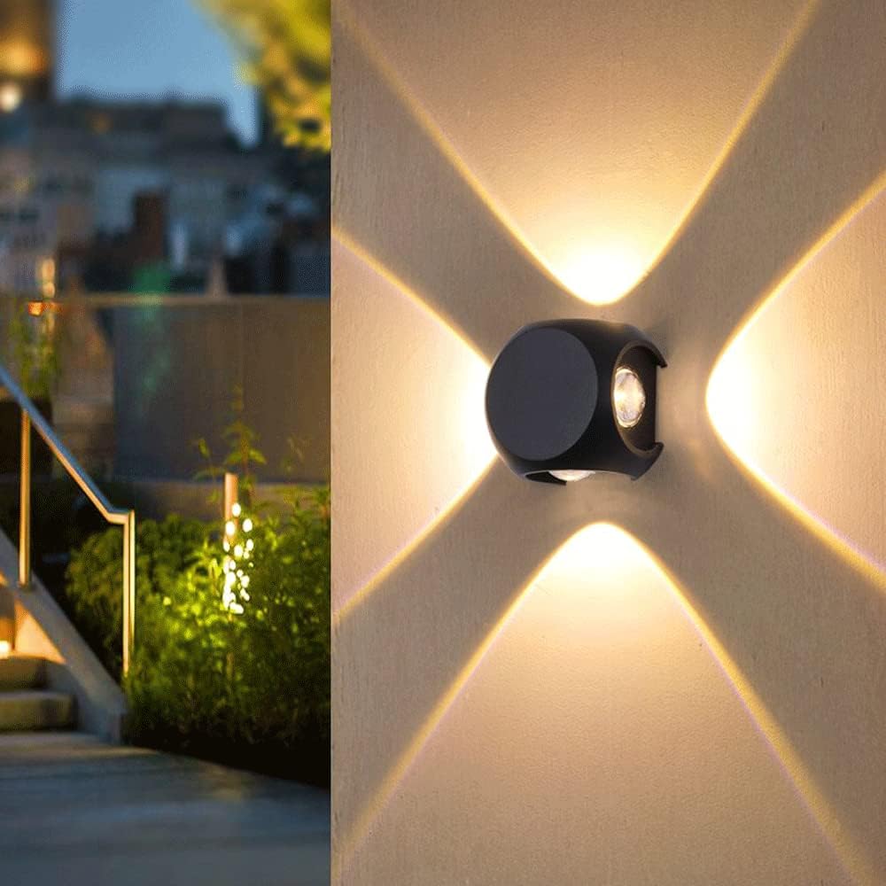 Waterproof 4-Sided Outdoor COB Light