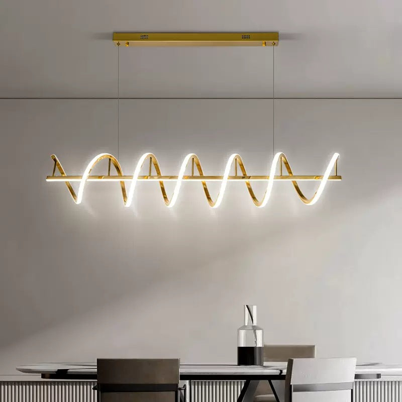 Modern Nordic spiral Pendant Light