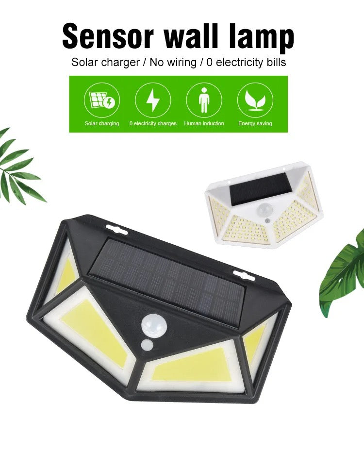 Solar LED Outdoor Lighting Waterproof Motion Sensor Light for Garden