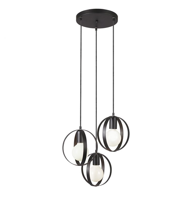 3in1 Double Ring Hanging Lamp