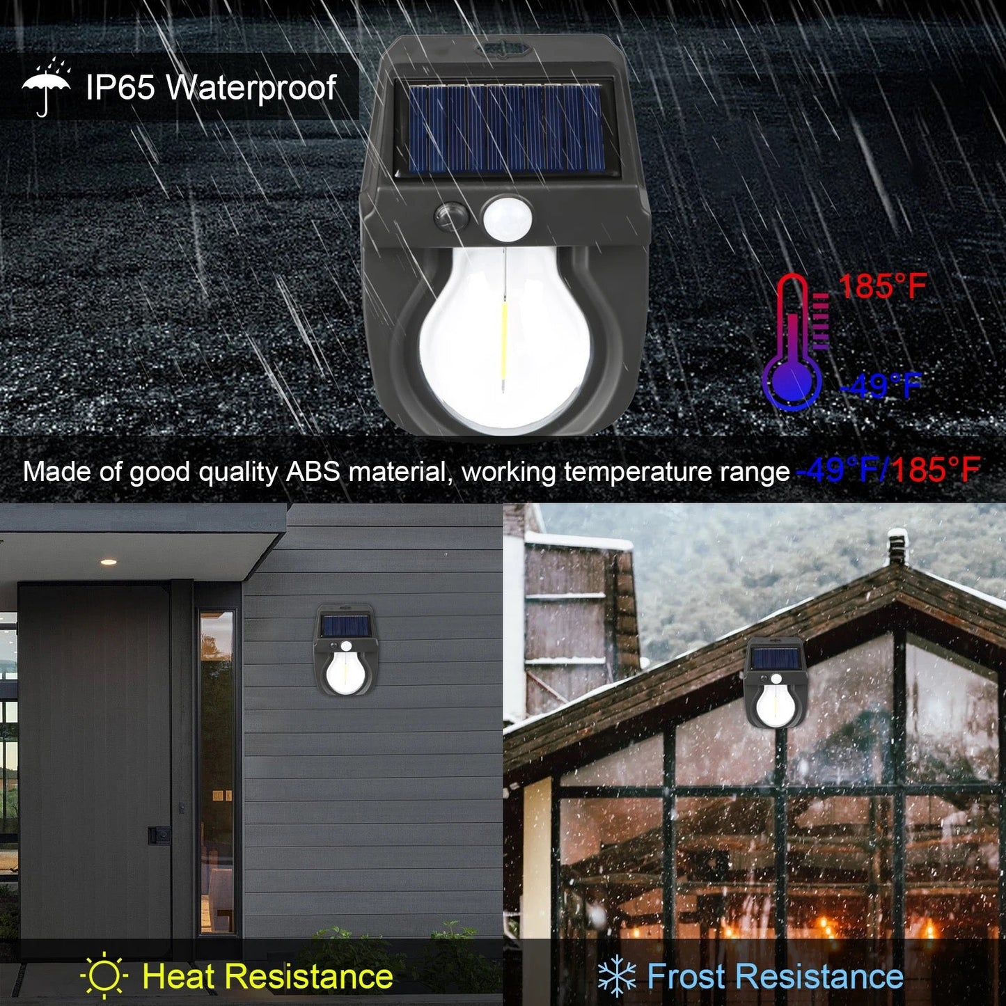 Solar Motion Sensor Light