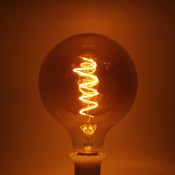 Spiral Filament Bulb | G 125 | Large Size