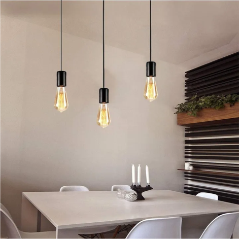 3in1 Pendant Light in Flat Base