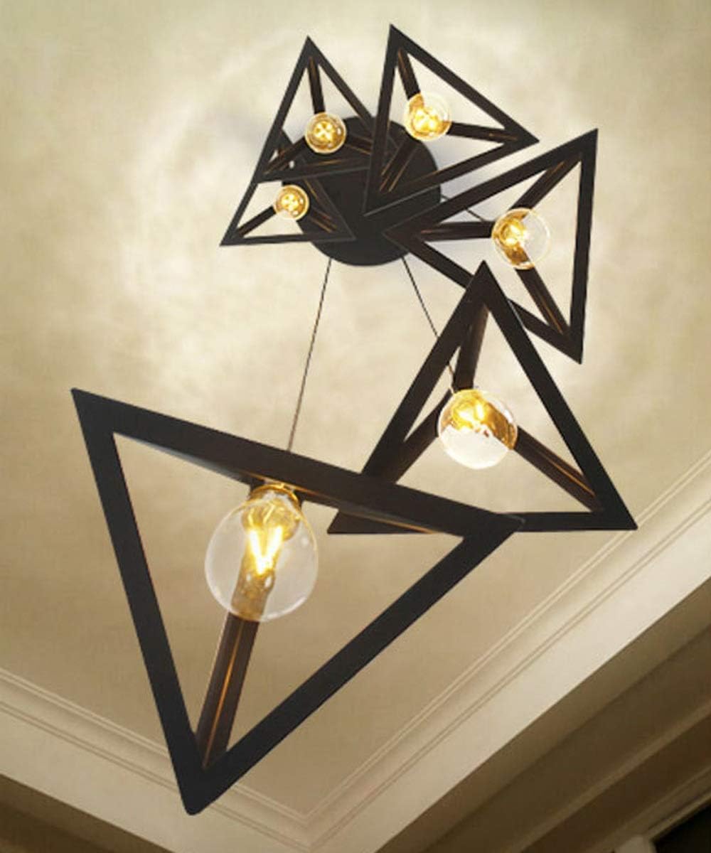 6in1 Triangle Hanging Lamp