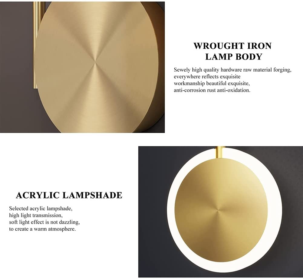 Modern Ring Stick Wall Lamp