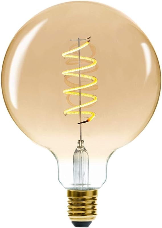 Spiral Filament Bulb | G 125 | Large Size