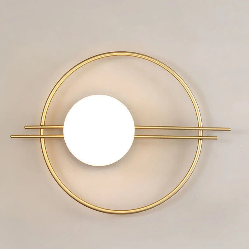 Modern Globe Wall Light