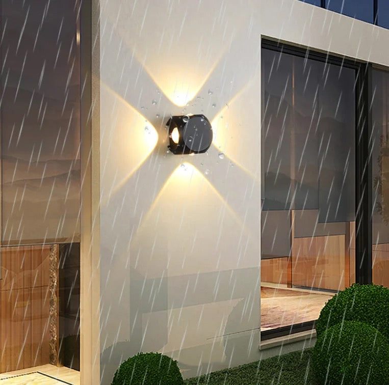 Waterproof 4-Sided Outdoor COB Light