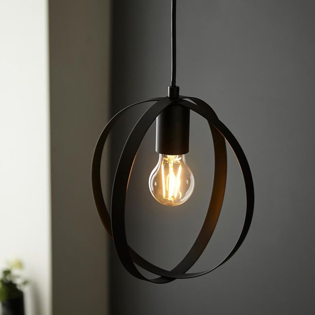 Double Ring Hanging Lamp