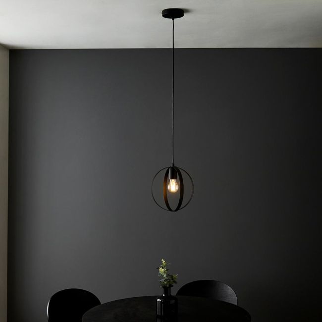 Double Ring Hanging Lamp