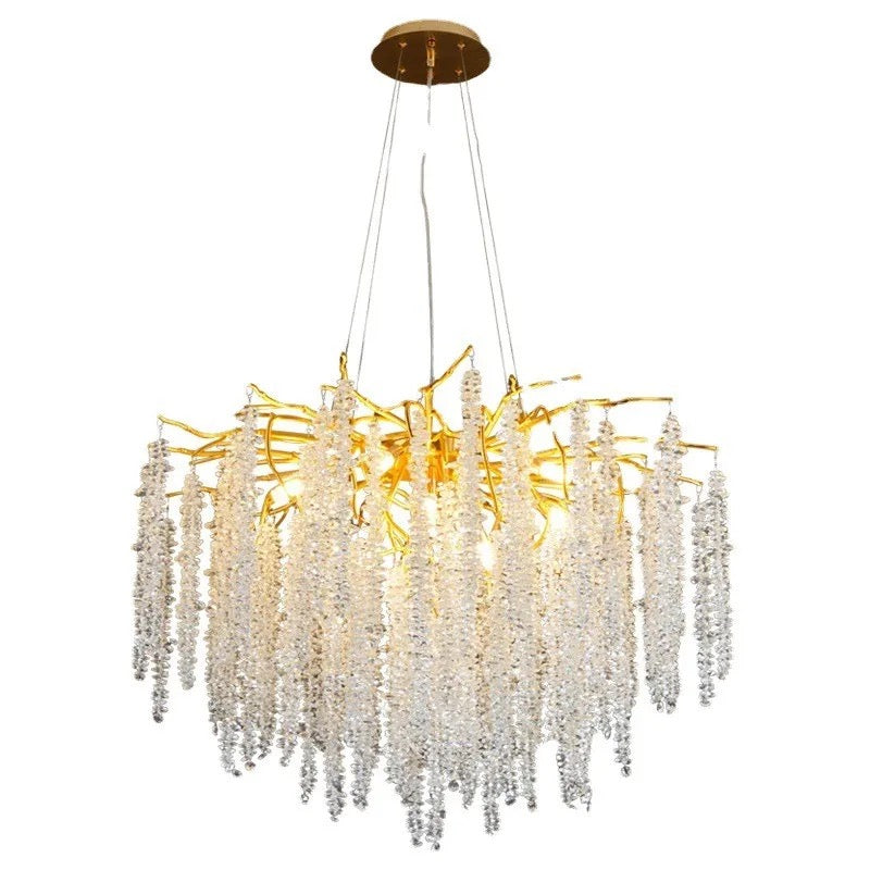 Modern Tree Branches Crystal Chandelier