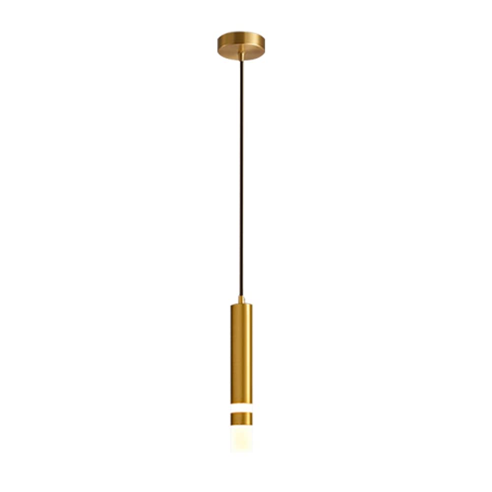 Golden Cylindrical DropLight