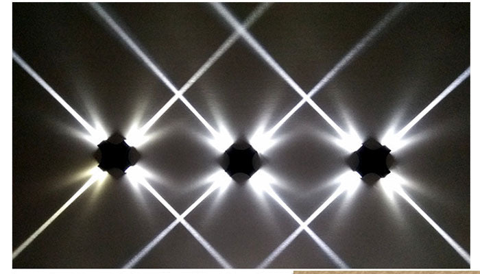 4 way Cross Waterproof Light