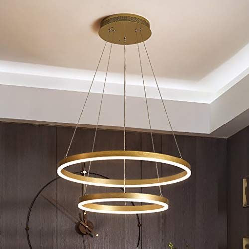 Double Ring Chandelier