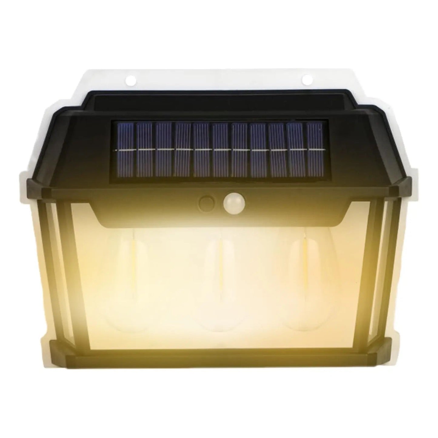 3 Bulbs Solar motion Wall Light