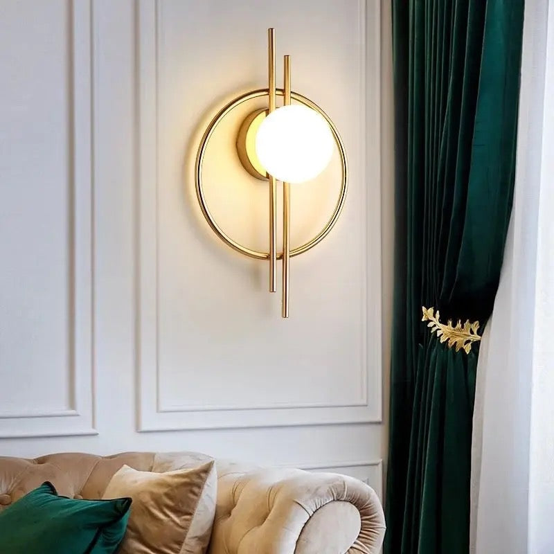 Modern Globe Wall Light