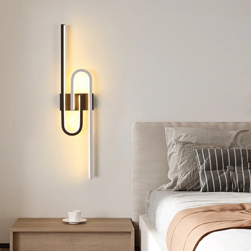Modern Zig Zag wall Lamp