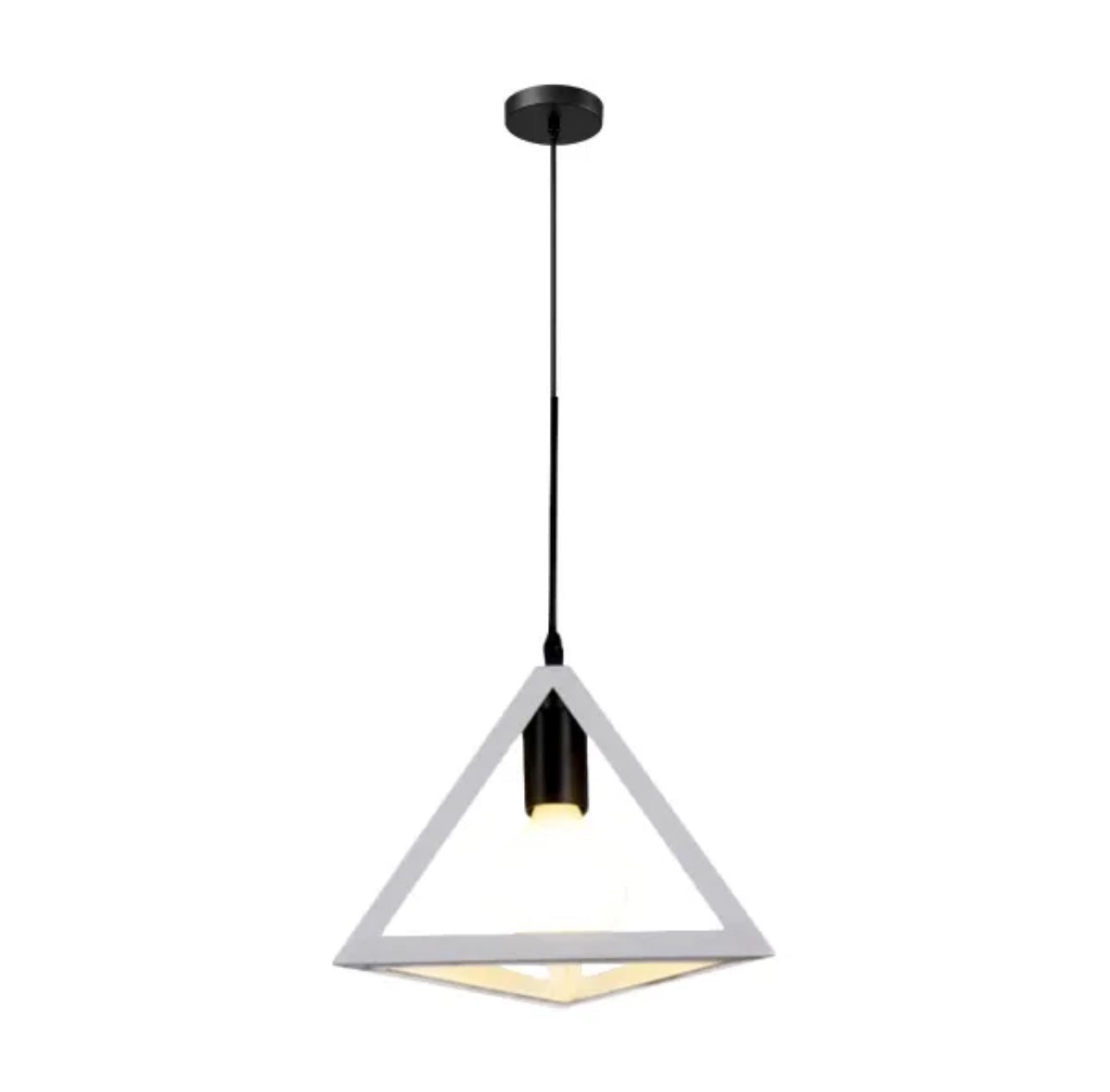 Single Triangle Hanging Lamp
