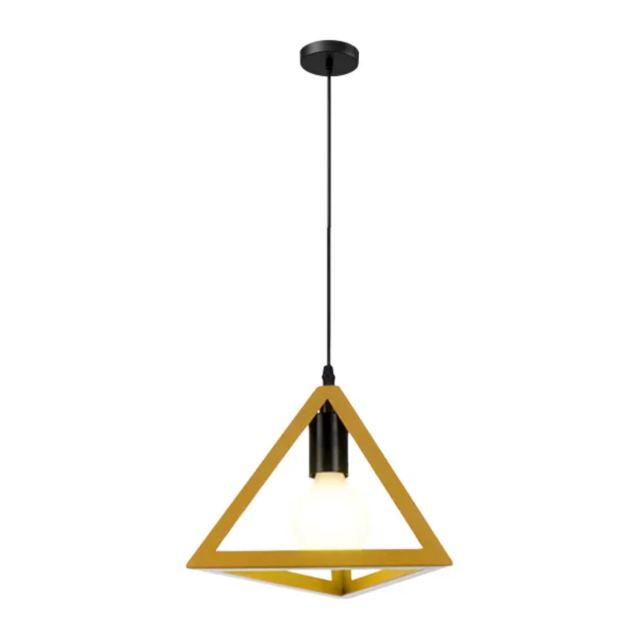 Single Triangle Hanging Lamp