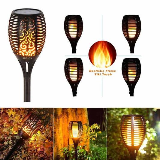 Solar Flame Light Garden Decoration