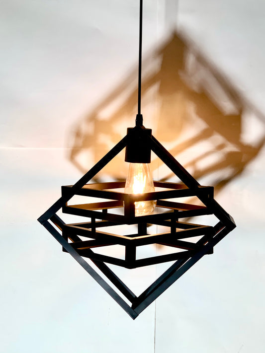 3in1 Creative Double Box Hanging Lamp