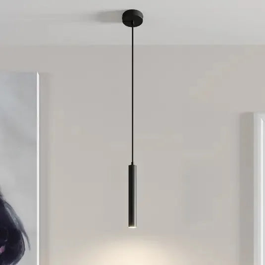 Single Cylindrical LED Hanging DropLight